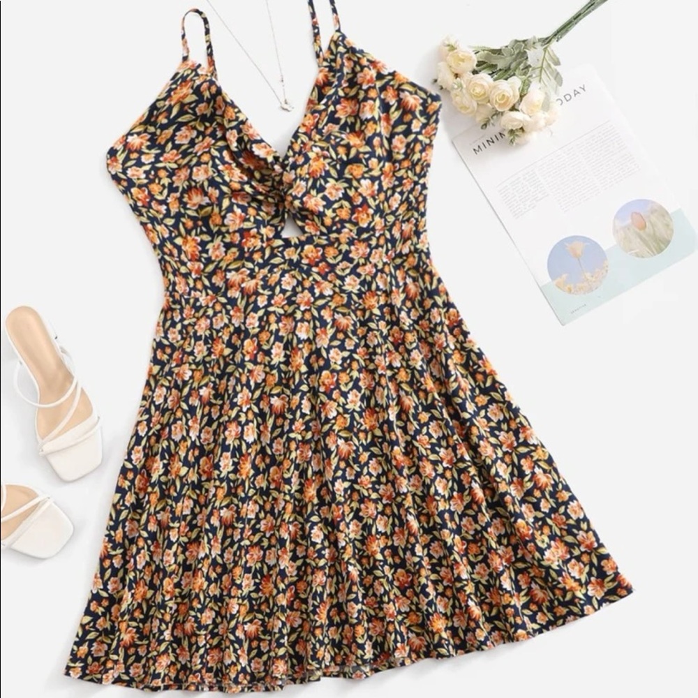 New without tags ditzy floral swing dress